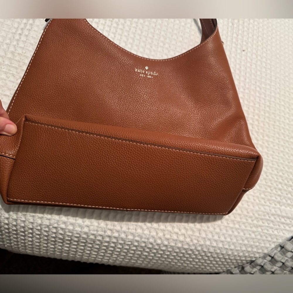 Kate Spade 454 large shoulder bag gingerbread leather - Picture 3 of 4